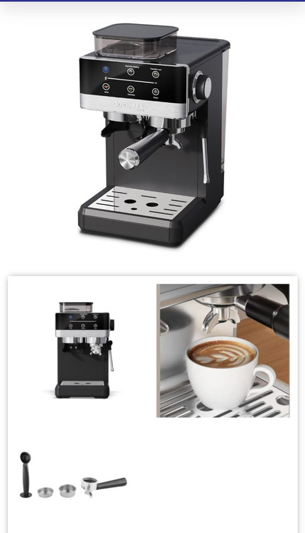 اسپرسو ساز جنرال مدل GE-9864 ESPRESSO COFFEE MACHINE GE-9864