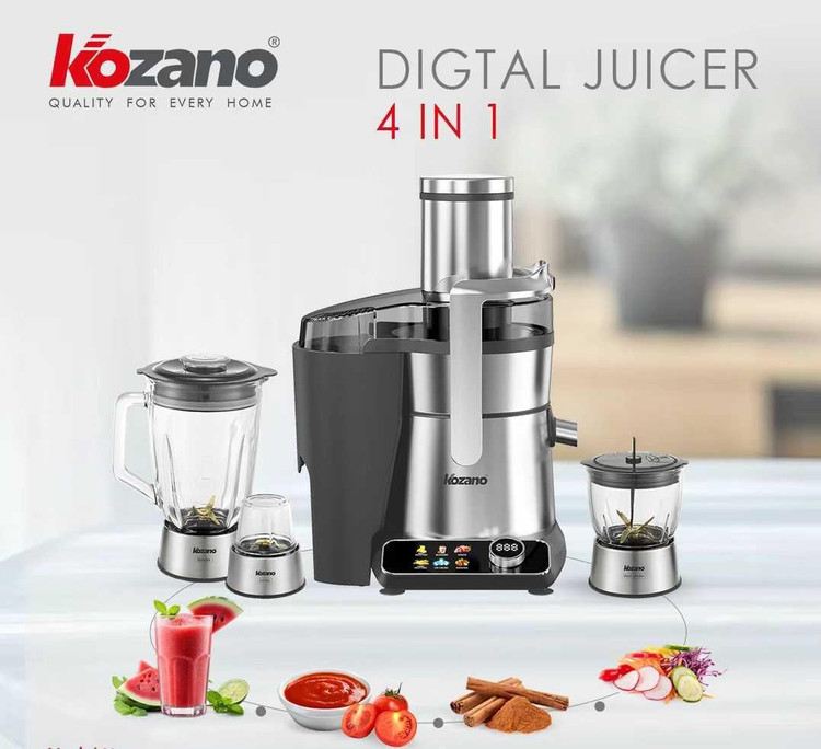 آبمیوه گیری چهار کاره کوزانو مدل KJ 18