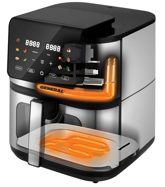 سرخ کن بدون روغن جنرال مدل GE-9871 2500 وات